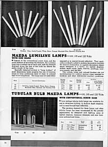 Catalog of Standard Westinghouse Mazda Lamps and Type "D" Lamps