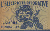 L'Electricite Decorative a Lampes Minuscules