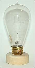 Carbon filament lamp